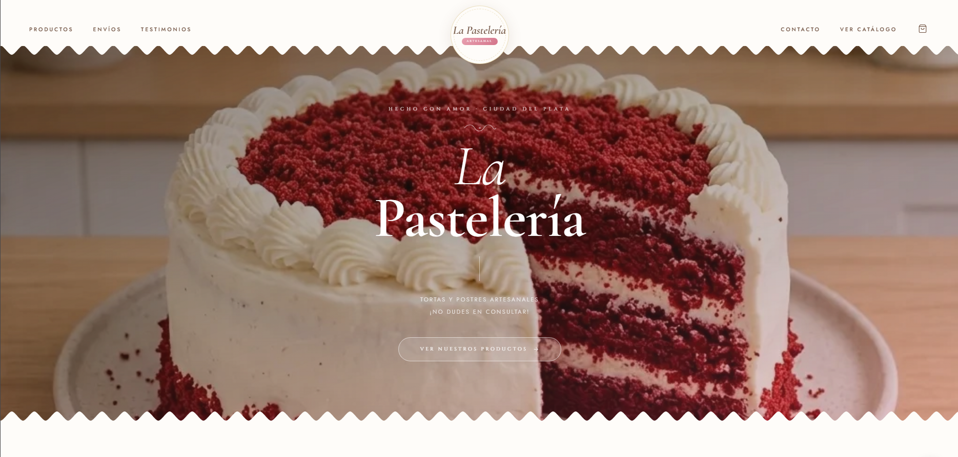 Captura de La Pastelería